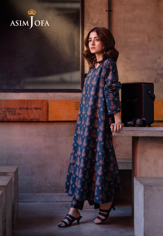 AJPB-05 PRINTED LAWN 2 PCS