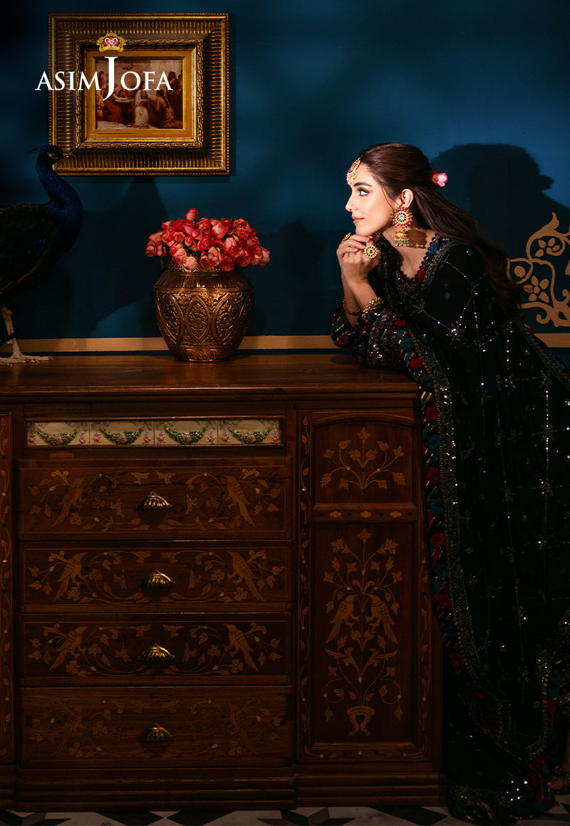 AJFIP-14 EMBROIDERED LAWN STITCHED 3 PCS