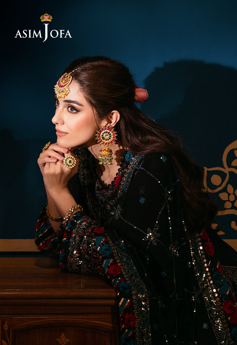 AJFIP-14 EMBROIDERED LAWN STITCHED 3 PCS
