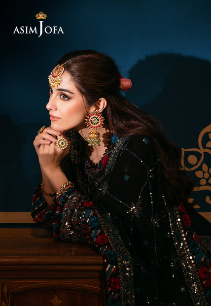 AJFIP-14 EMBROIDERED LAWN STITCHED 3 PCS