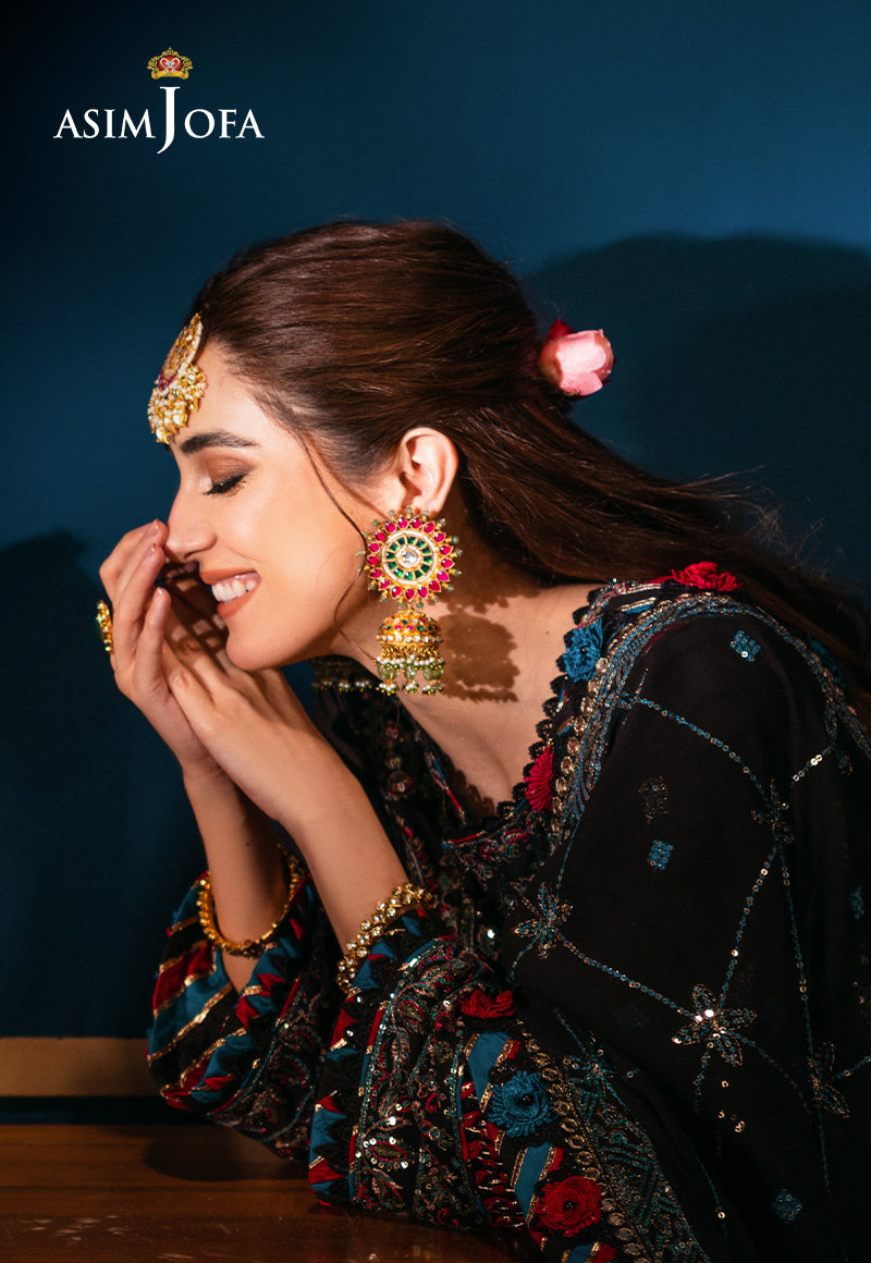 AJFIP-14 EMBROIDERED LAWN STITCHED 3 PCS