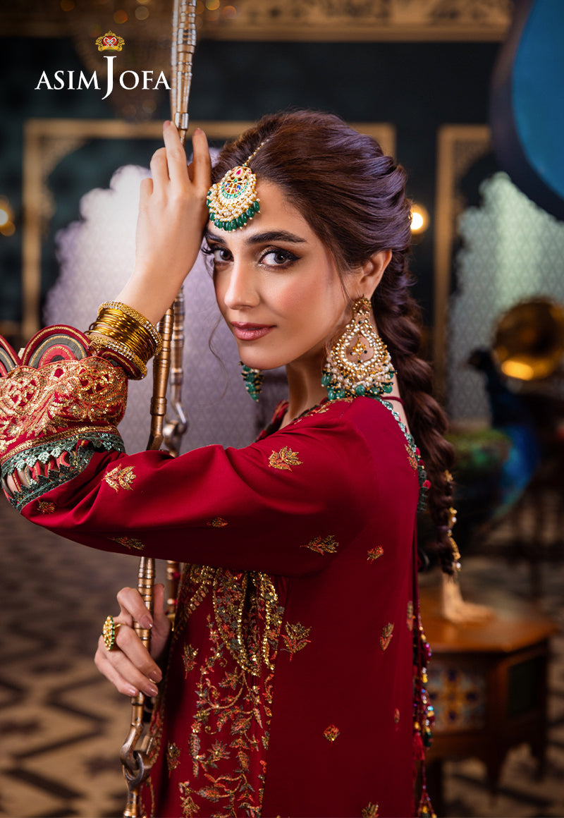AJFIP-21 EMBROIDERED LAWN STITCHED 3 PCS