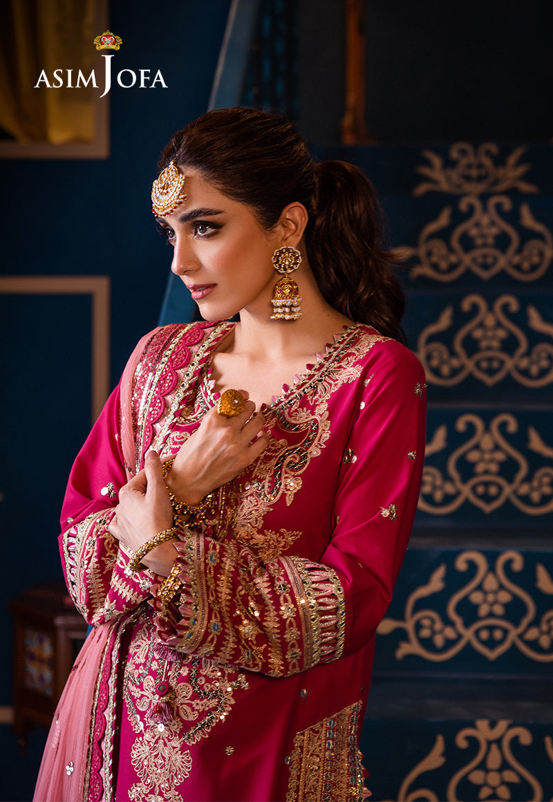AJFIP-18 EMBROIDERED LAWN STITCHED 3 PCS