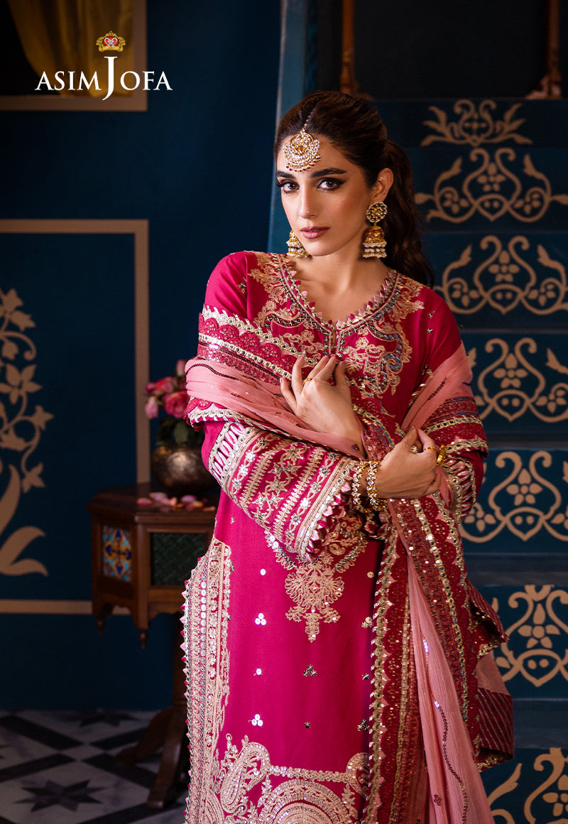 AJFIP-18 EMBROIDERED LAWN STITCHED 3 PCS