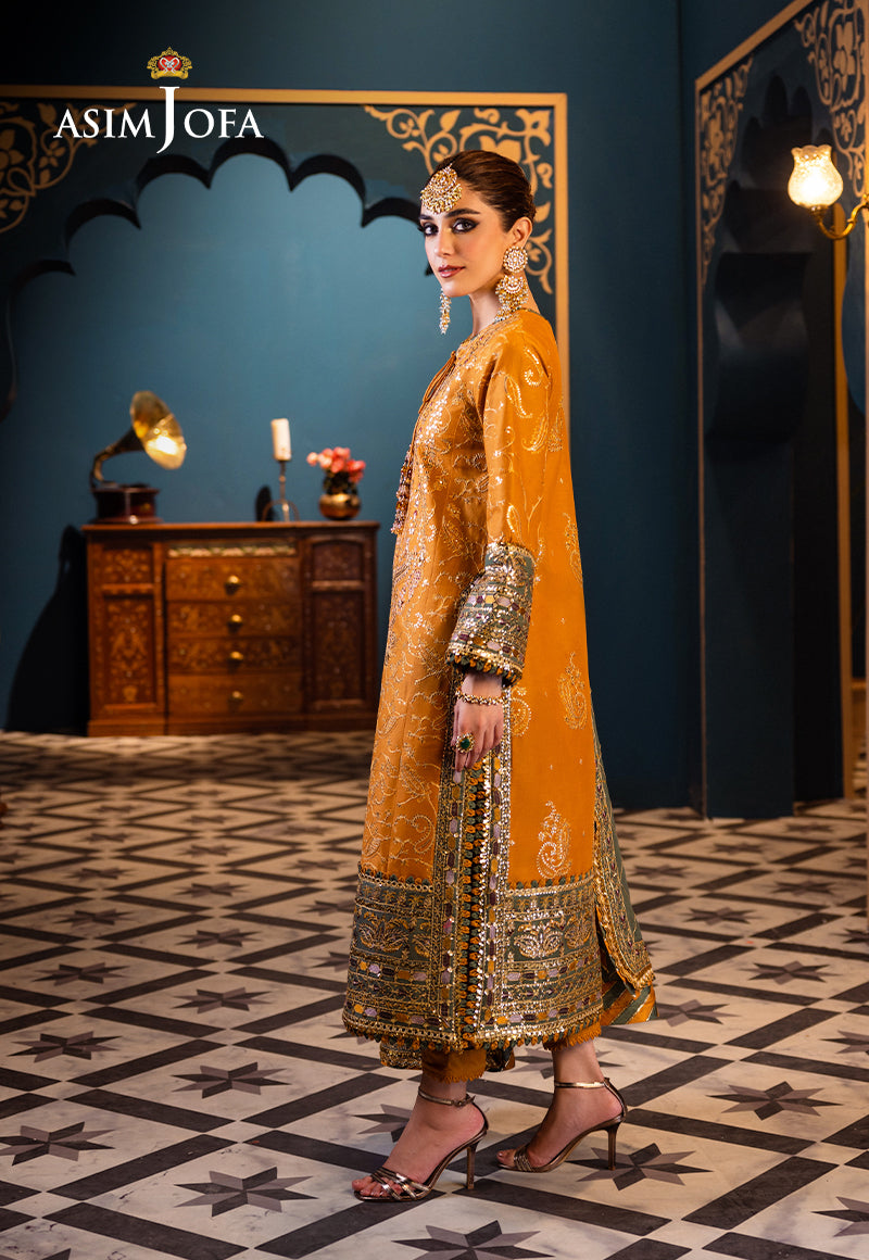 AJFIP-26 EMBROIDERED LAWN STITCHED 3 PCS