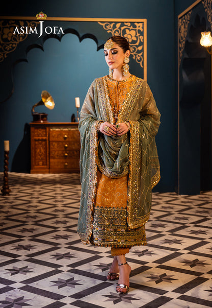 AJFIP-26 EMBROIDERED LAWN STITCHED 3 PCS