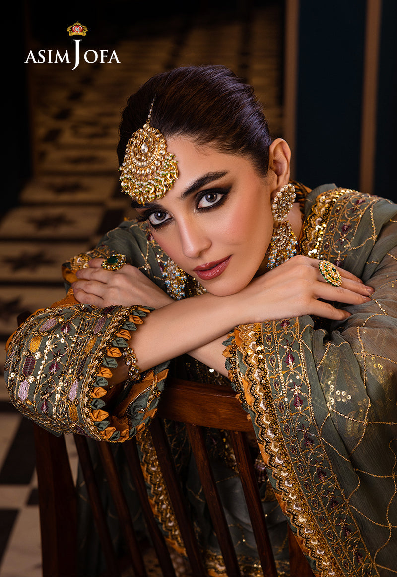 AJFIP-26 EMBROIDERED LAWN STITCHED 3 PCS