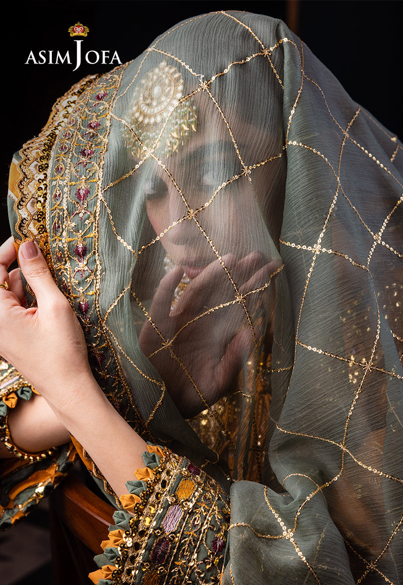 AJFIP-26 EMBROIDERED LAWN STITCHED 3 PCS