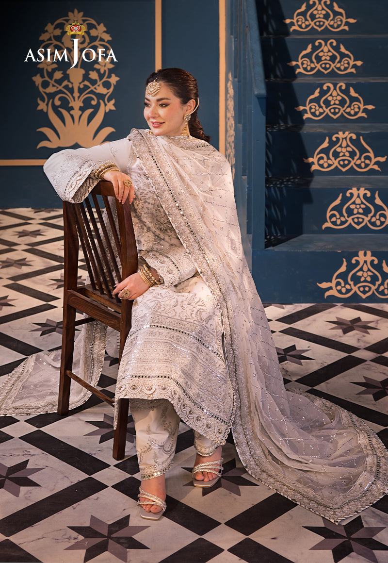 AJFI-08 EMBROIDERED LAWN 3 PCS