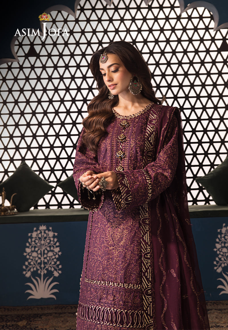 AJFIP-06 EMBROIDERED LAWN STITCHED 3 PCS
