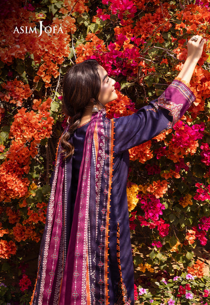 AJUB-09 PRINTED LAWN 3 PCS