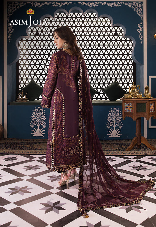 AJFIP-06 EMBROIDERED LAWN STITCHED 3 PCS