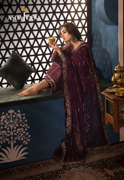 AJFIP-06 EMBROIDERED LAWN STITCHED 3 PCS
