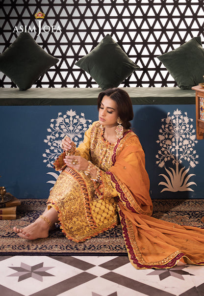 AJFIP-19 EMBROIDERED LAWN STITCHED 3 PCS