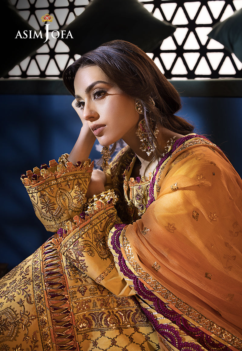 AJFIP-19 EMBROIDERED LAWN STITCHED 3 PCS