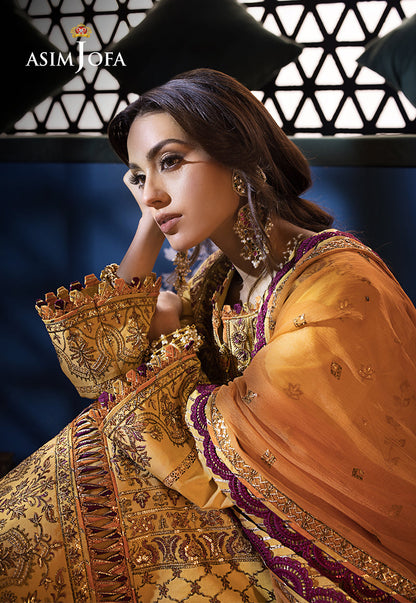 AJFIP-19 EMBROIDERED LAWN STITCHED 3 PCS