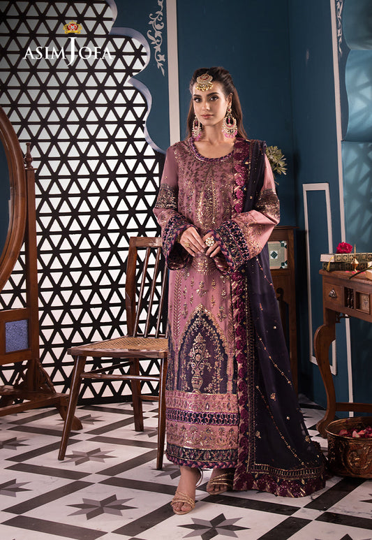 AJFIP-22 EMBROIDERED LAWN STITCHED 3 PCS