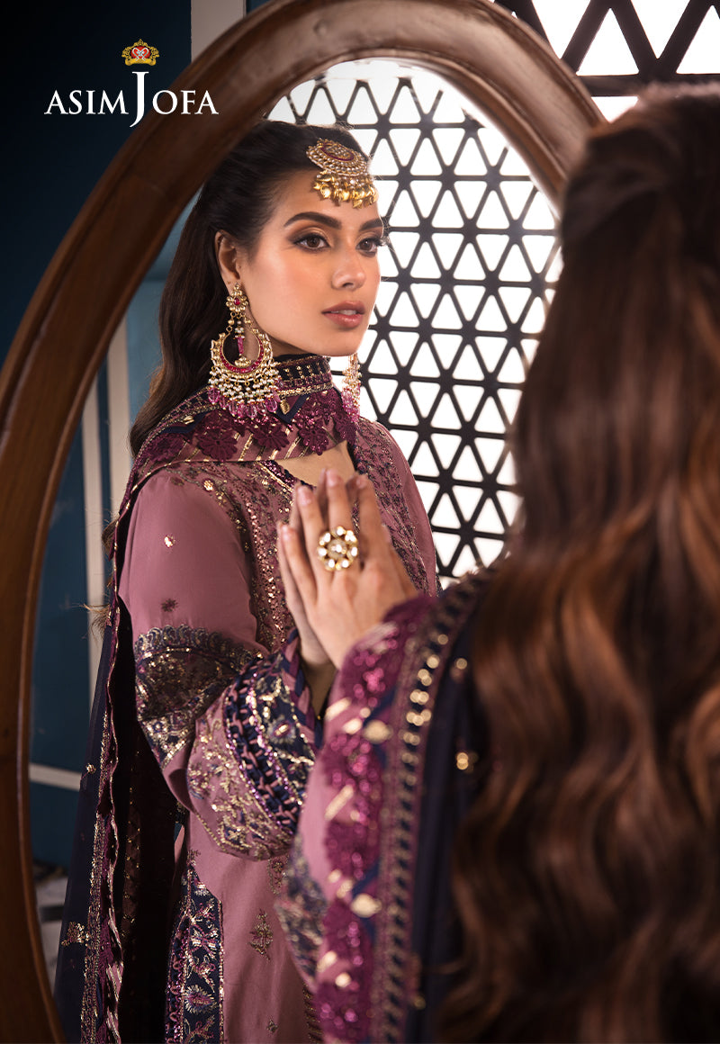 AJFIP-22 EMBROIDERED LAWN STITCHED 3 PCS
