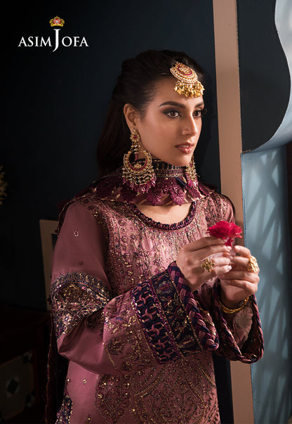 AJFIP-22 EMBROIDERED LAWN STITCHED 3 PCS