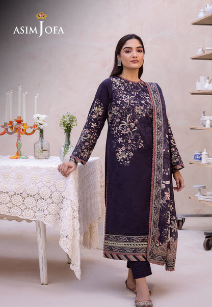 AJUB-08 PRINTED LAWN 3 PCS
