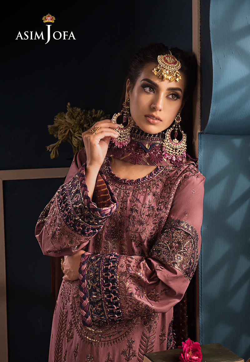 AJFIP-22 EMBROIDERED LAWN STITCHED 3 PCS