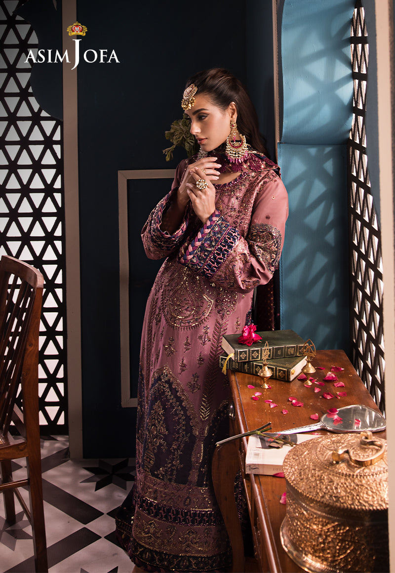 AJFIP-22 EMBROIDERED LAWN STITCHED 3 PCS