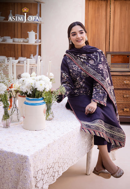 AJUB-08 PRINTED LAWN 3 PCS