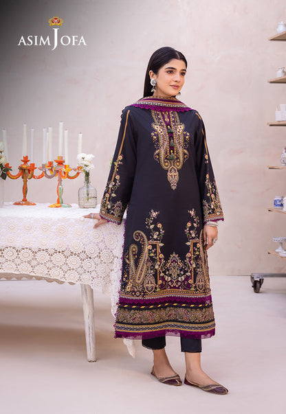AJUB-17 PRINTED LAWN 3 PCS
