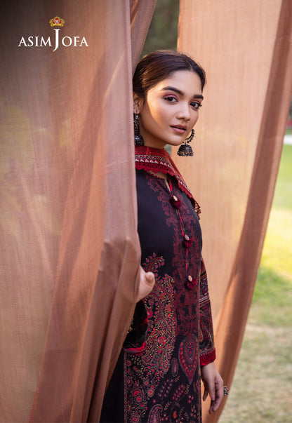 AJUB-12 PRINTED LAWN 3 PCS