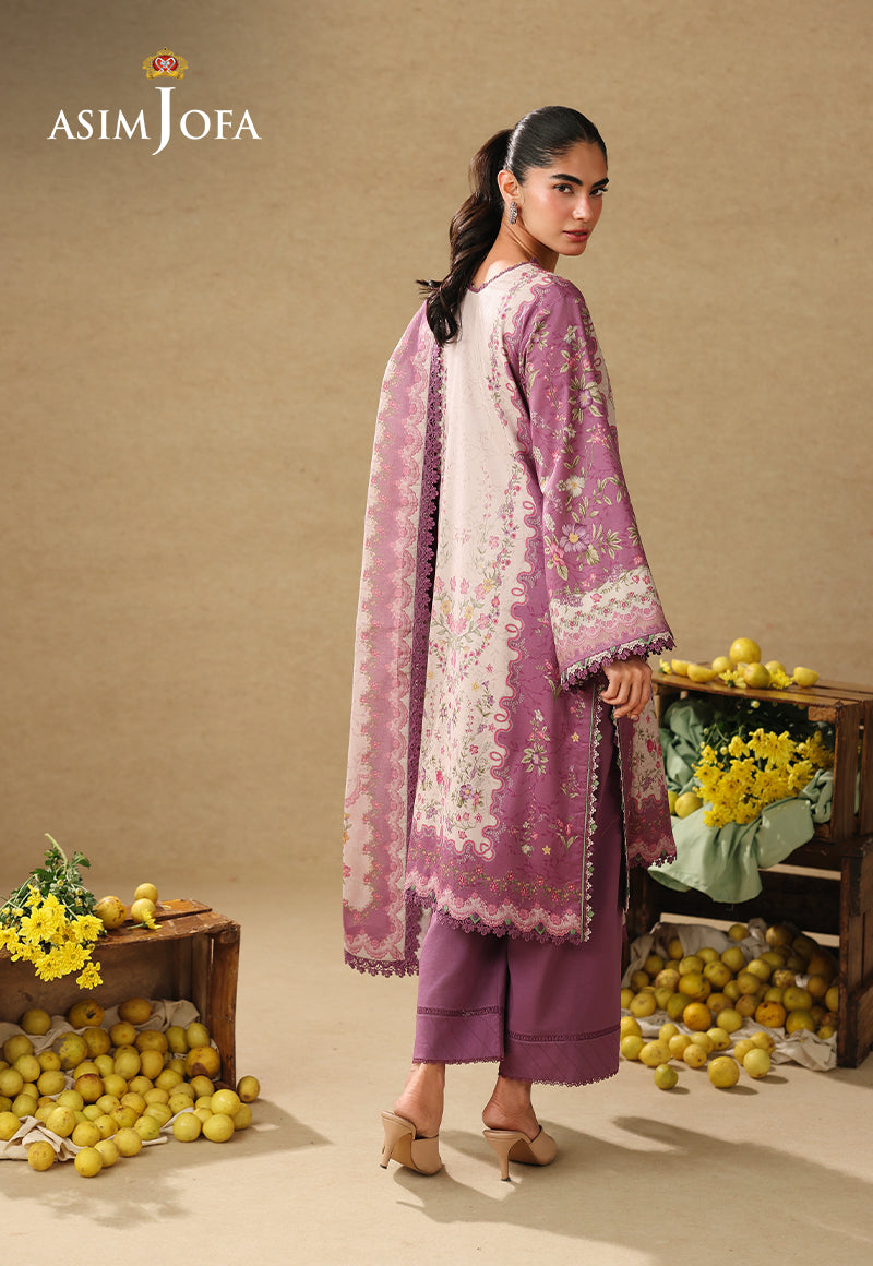 AJUBC-04 Printed Lawn Unstitched 3 Pcs