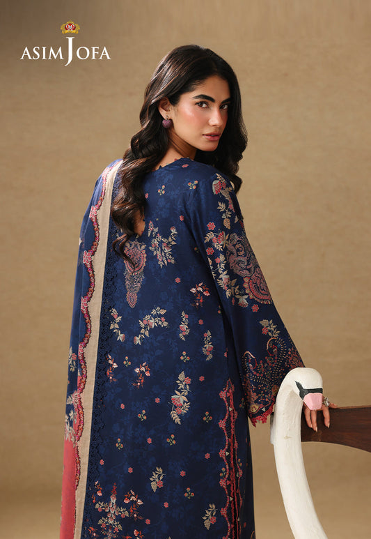AJUBC-10 Printed Lawn Unstitched 3 Pcs