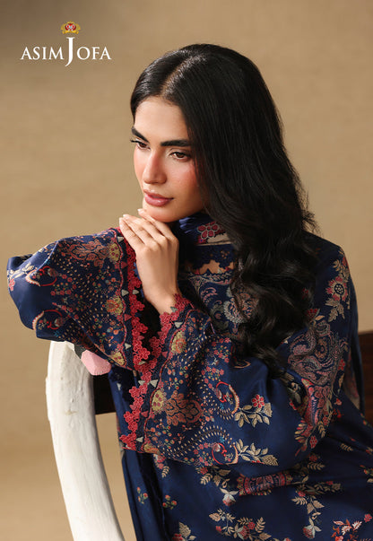 AJUBC-10 Printed Lawn Unstitched 3 Pcs
