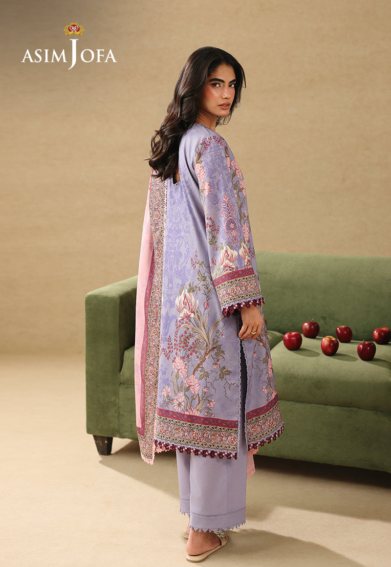 AJUBC-06 Printed Lawn Unstitched 3 Pcs