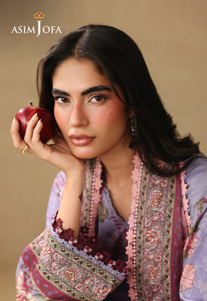 AJUBC-06 Printed Lawn Unstitched 3 Pcs