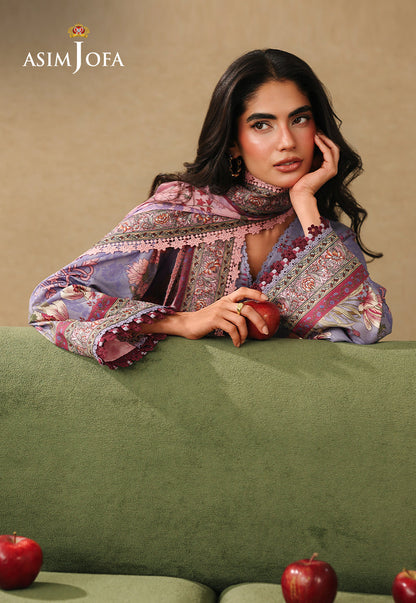 AJUBC-06 Printed Lawn Unstitched 3 Pcs