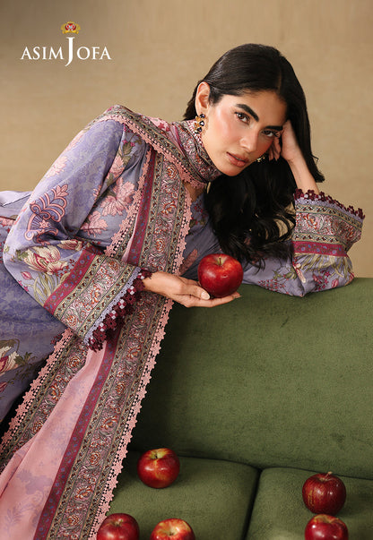 AJUBC-06 Printed Lawn Unstitched 3 Pcs