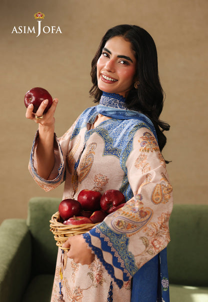AJUBC-05 Printed Lawn Unstitched 3 Pcs