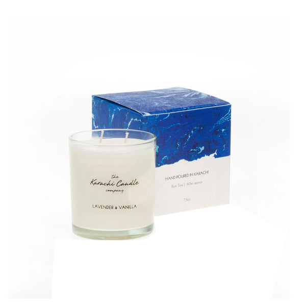 The Karachi Candle Lavender & Vanilla 7.3oz