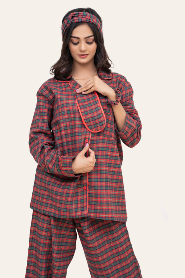 Studio By Arj Studio By Arj Women Light Weight Cotton Flannel 100% Cotton Both Side Brush Wearing Warm