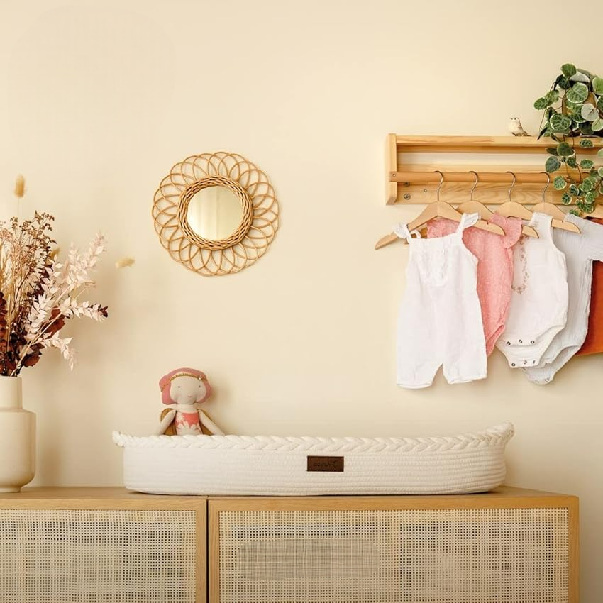 Baby Diaper Changing Basket for Newborns & Infants