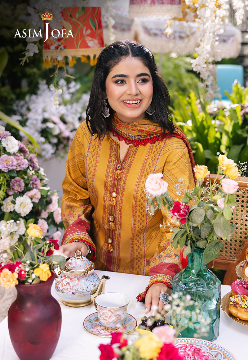 AJGB-14 PRINTED LAWN 3 PCS