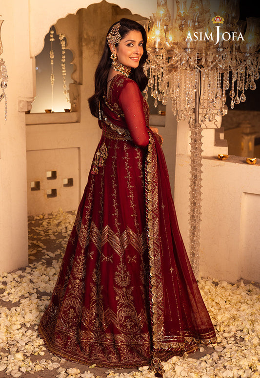 AJSH-16 EMBROIDERED CHIFFON 3 PCS