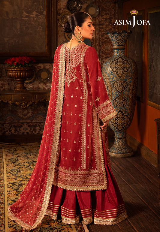 AJMM-10 EMBROIDERED VELVET 3 PCS