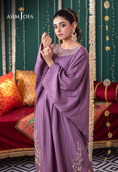 AJTM-02 - 1 PC EMBROIDERED VISCOSE JACQUARD 1 PC