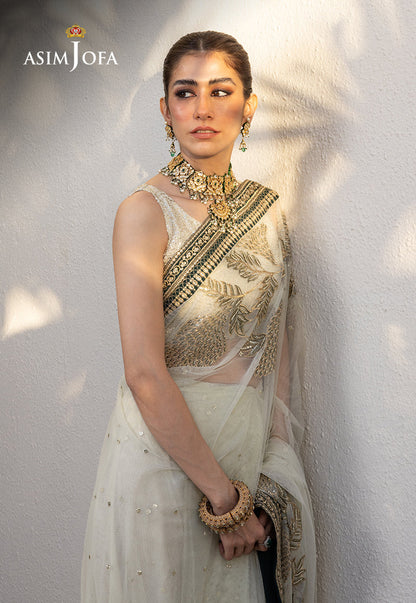 AJJH-09 EMBROIDERED POLY NET 3 PCS