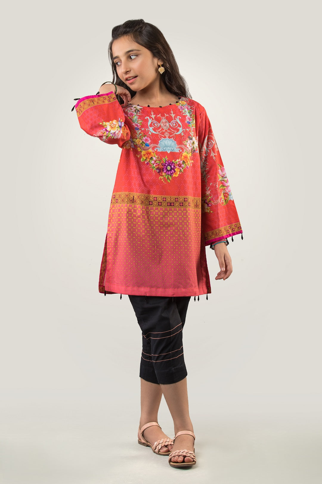 Digital Printed Lawn Shirt & Cotton Trouser SKU: PRST-064