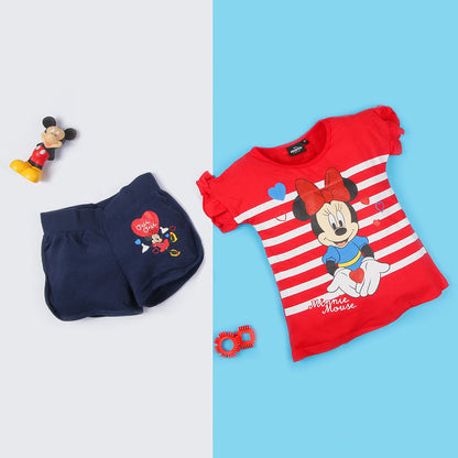Girl 2 Piece Set Minnie Mouse
