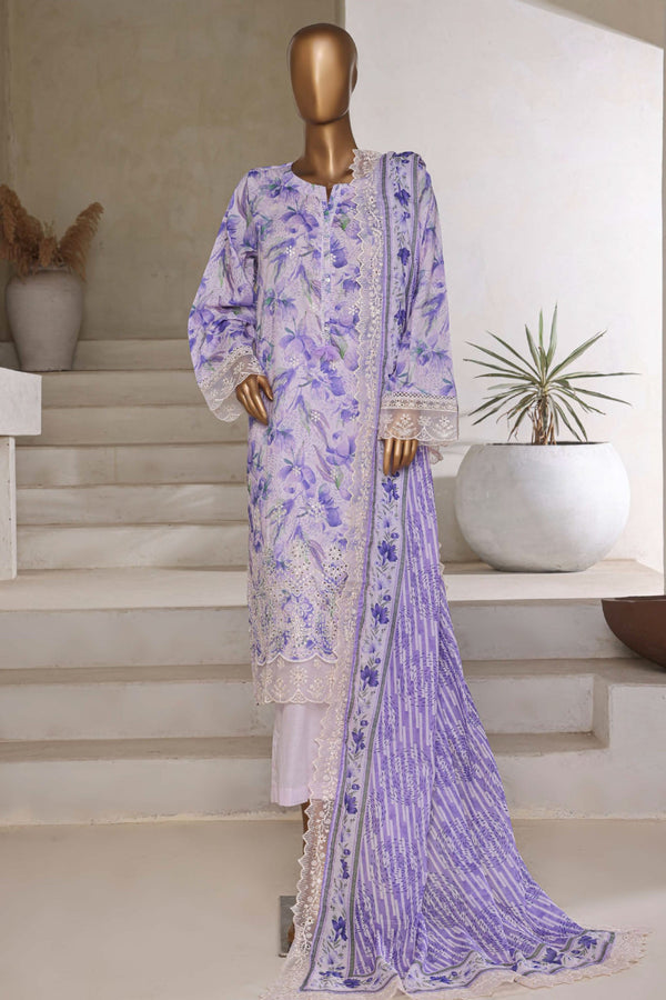 Amyrah By Sada Bahar Stitched 3 Piece Emb Festive Vol-03 Collection'2025-CKD-1068-Lalic