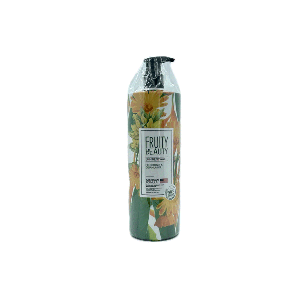 Fruity Beauty Bright Skin Sunflower & Aloe Vera Shower Gel 1000ml
