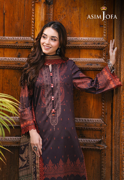 AJGB-06 PRINTED LAWN 3 PCS